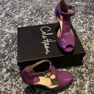 Cole Haan Purple/Plumeria "Alegra Air" Platforms